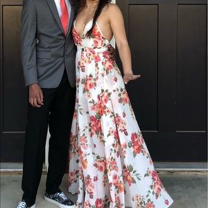 Floral Formal/Prom Maxi Dress